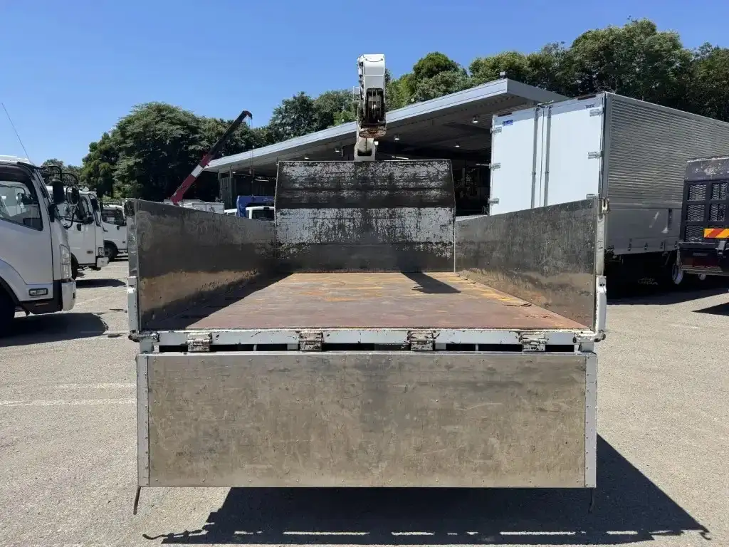 いすゞ エルフ 小型 クレーン付 床鉄板 アルミブロックの中古トラック画像7