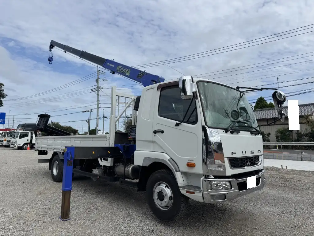 三菱 ファイター 中型/増トン クレーン付 4段 ラジコンの中古トラック画像2