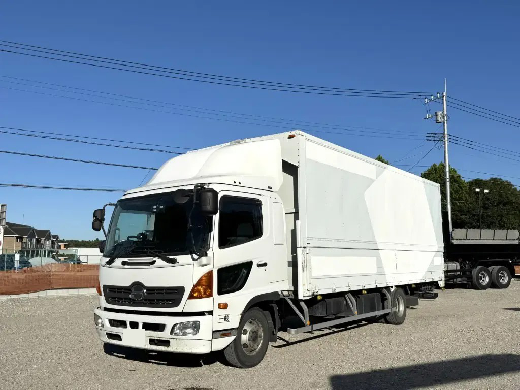 日野 レンジャー 中型/増トン ウイング TKG-FC9JKAG H27 の中古トラック【車両No.190166】