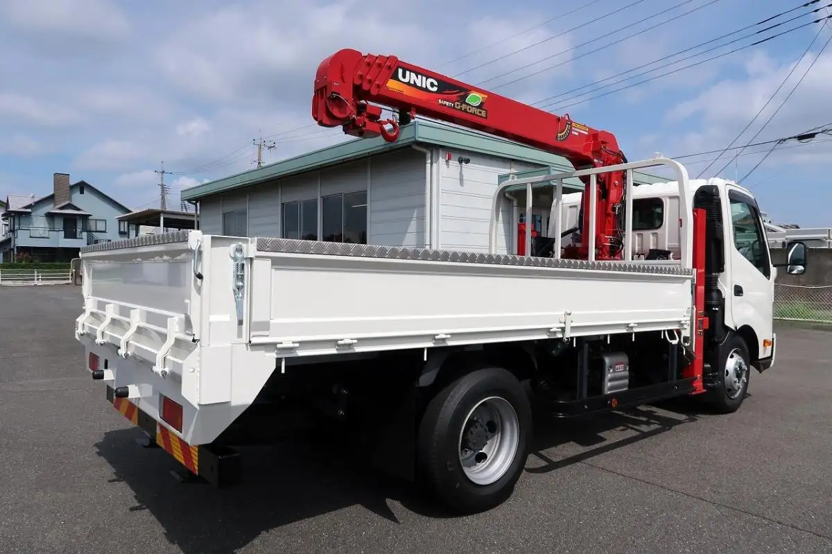 日野 デュトロ 小型 車両重機運搬 4段クレーン ラジコンの中古トラック画像5