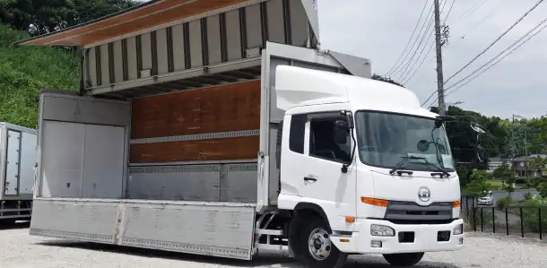 日産UD コンドル 中型/増トン ウイング ベッド TKG-MK38L の中古トラック【車両No.194007】