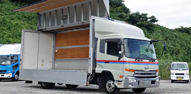 日産UD コンドル 中型/増トン ウイング ベッド TKG-MK38L の中古トラック【車両No.194013】