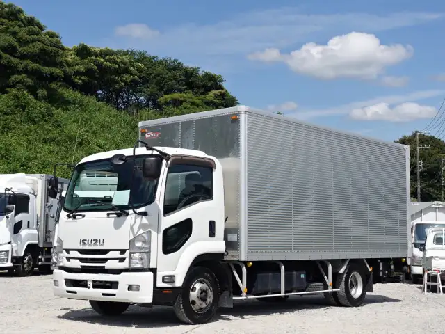 いすゞ フォワード 中型/増トン アルミバン パワーゲート 床鉄板 の中古トラック【車両No.194002】