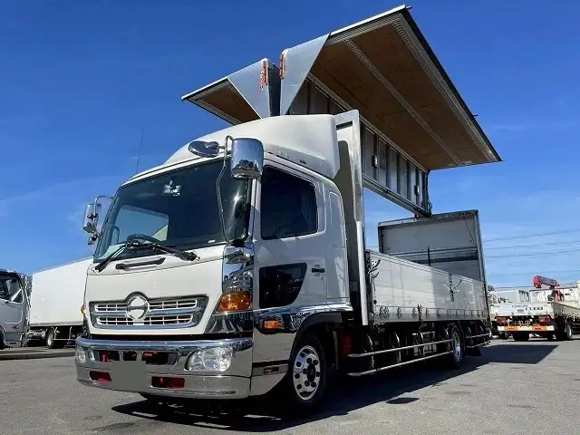 日野 レンジャー 中型/増トン ウイング パワーゲート エアサスの中古トラック画像5