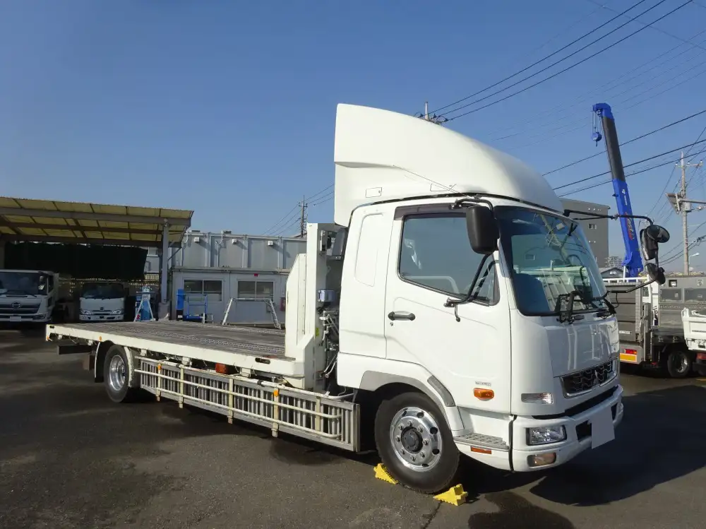 三菱 ファイター 中型/増トン 車両重機運搬 ラジコン ウインチの中古トラック画像4