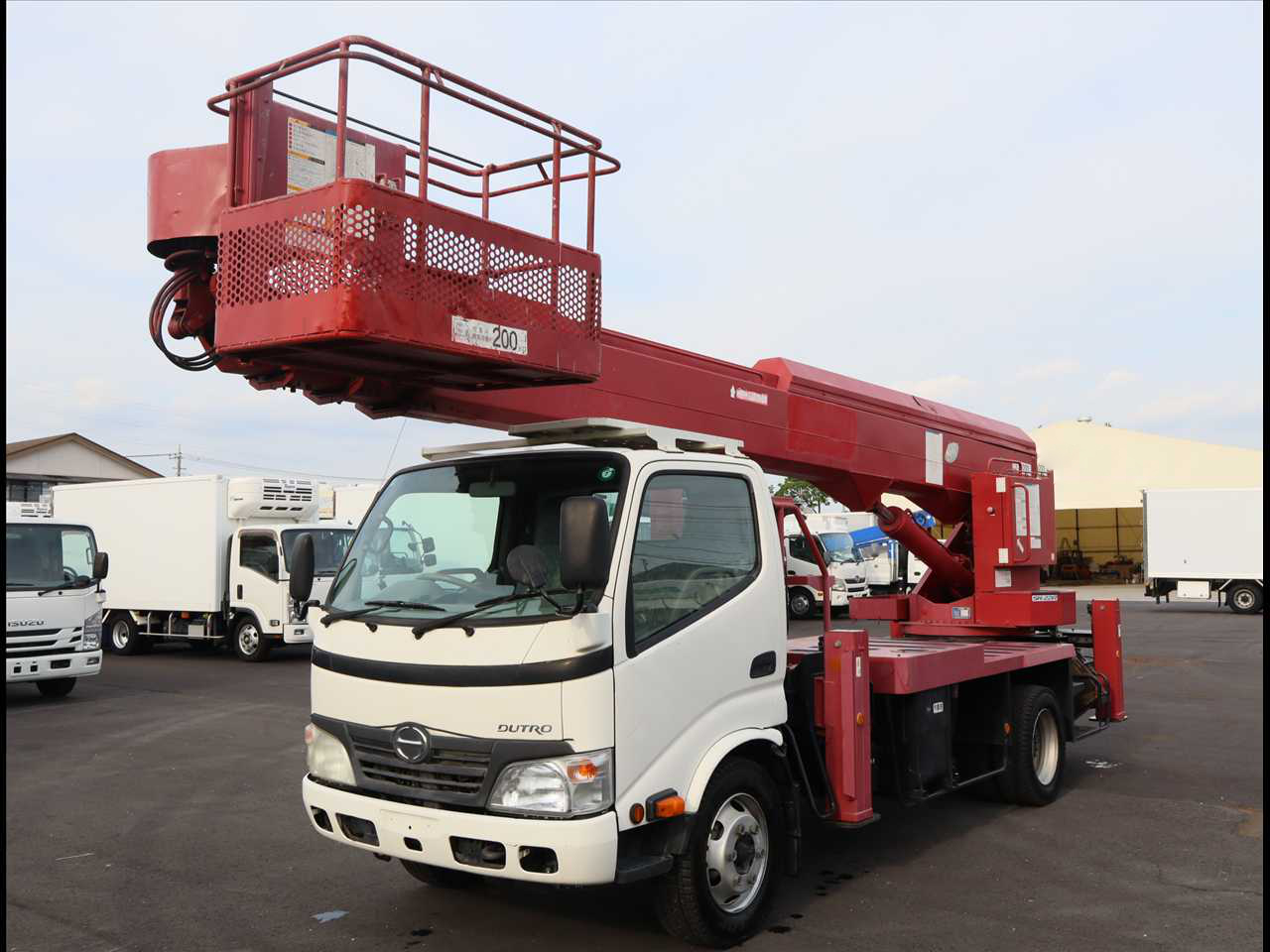 日野 デュトロ 小型 高所・建柱車 高所作業車