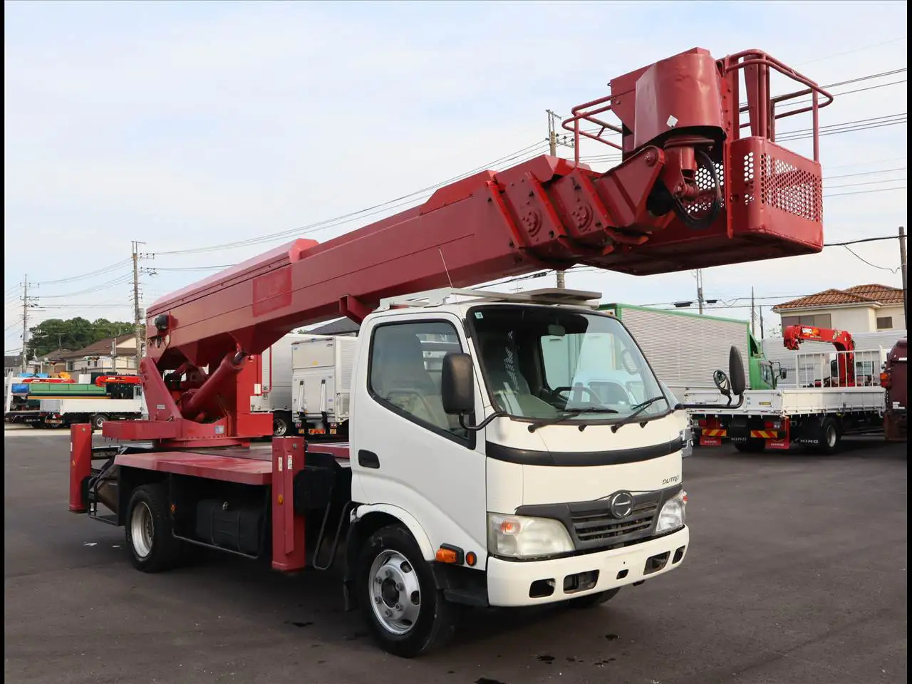 日野 デュトロ 小型 高所・建柱車 高所作業車 BDG-XZU344M改の中古トラック画像2