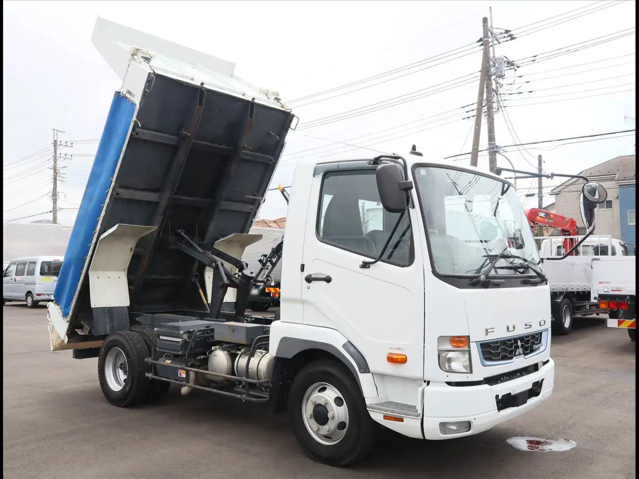 三菱 ファイター 中型/増トン ダンプ 強化 コボレーンの中古トラック画像2