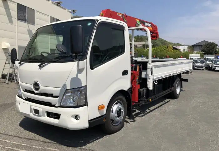 日野 デュトロ 小型 クレーン付 5段 フックイン の中古トラック【車両No.194062】
