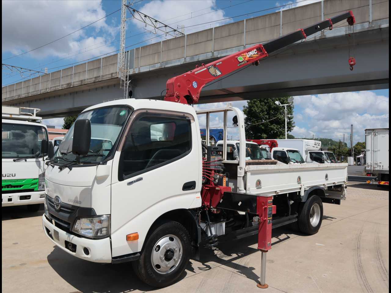 日野 デュトロ 小型 クレーン付 標準ロング