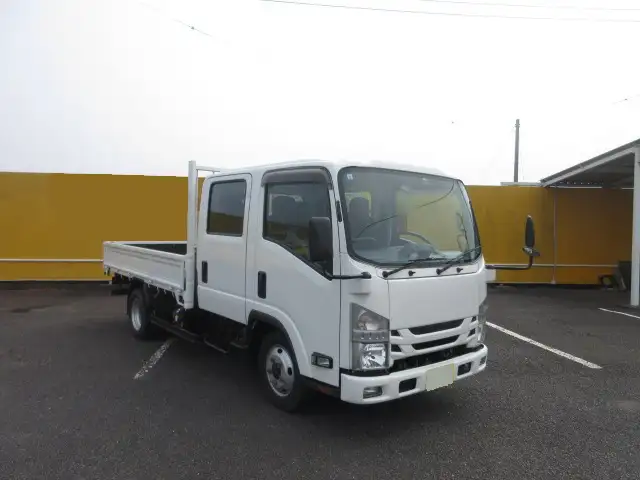 いすゞ エルフ 小型 平ボディ Wキャブ 2RG-NMS88ANの中古トラック画像2