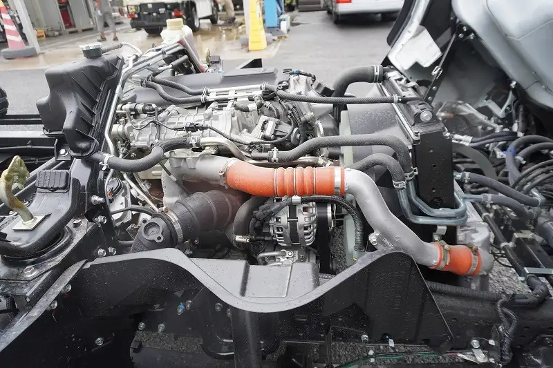 三菱 キャンター 小型 車両重機運搬 ラジコン ウインチの中古トラック画像19