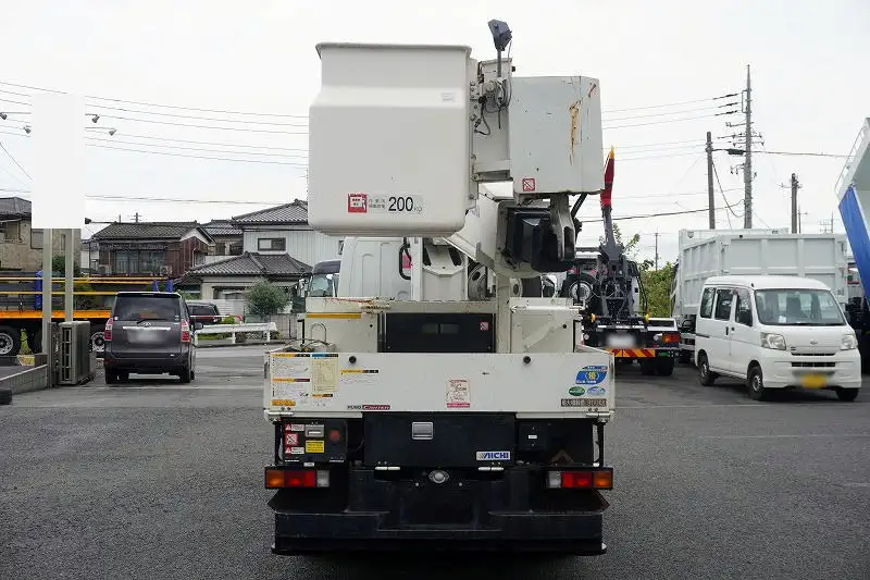 三菱 キャンター 小型 高所・建柱車 高所作業車 電工仕様の中古トラック画像3