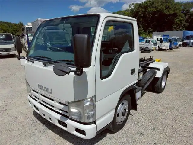 いすゞ エルフ 小型 アームロール シングルホイスト BDG-NKR85Aの中古トラック画像1