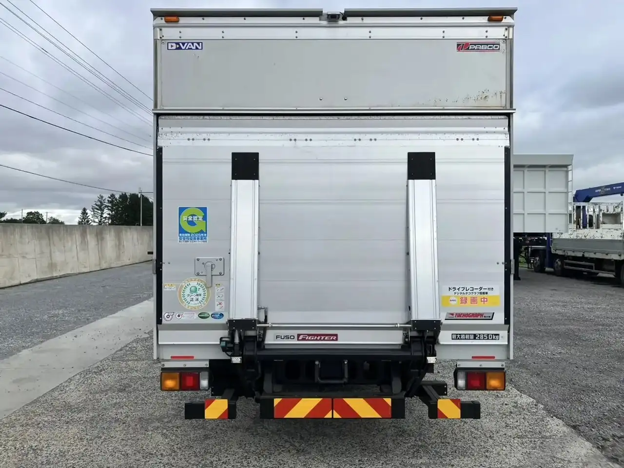 三菱 ファイター 中型/増トン アルミバン パワーゲート エアサスの中古トラック画像4