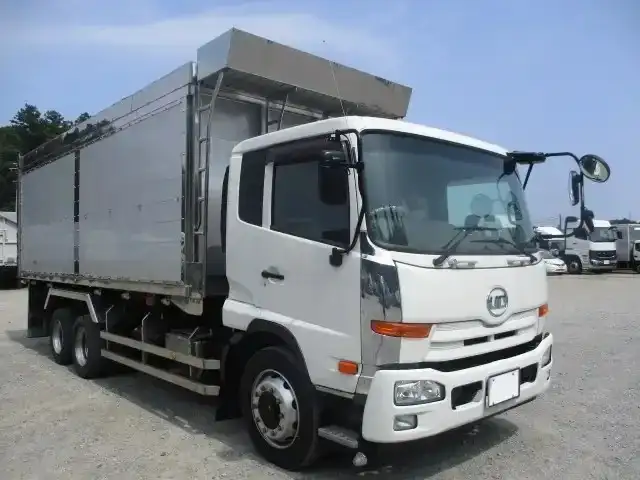日産UD コンドル 中型/増トン ダンプ 土砂禁 ステンレス張りの中古トラック画像2