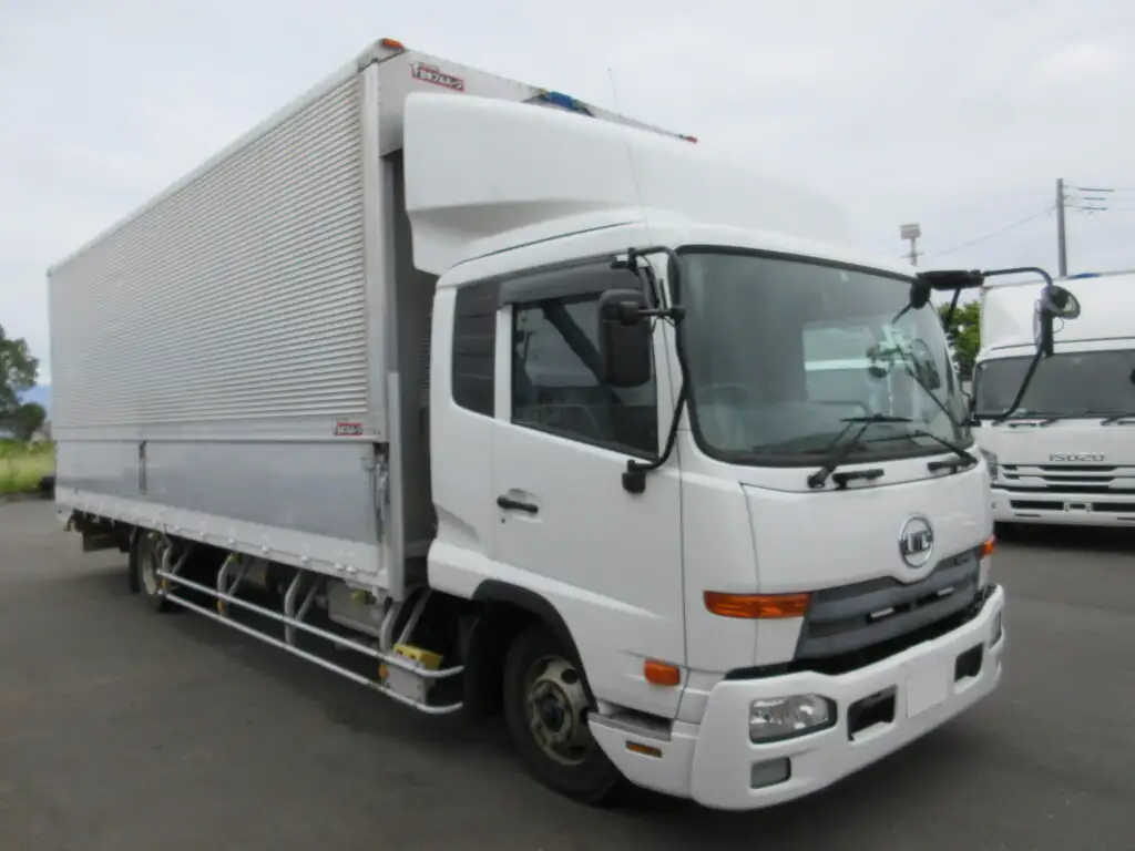 日産UD コンドル 中型/増トン ウイング エアサス ベッドの中古トラック画像2