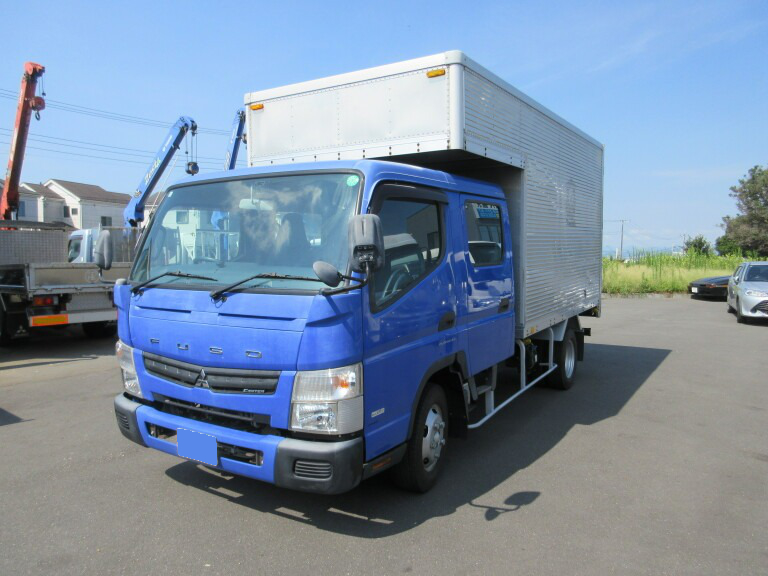 三菱 キャンター 小型 アルミバン パワーゲート サイドドア の中古トラック【車両No.190823】