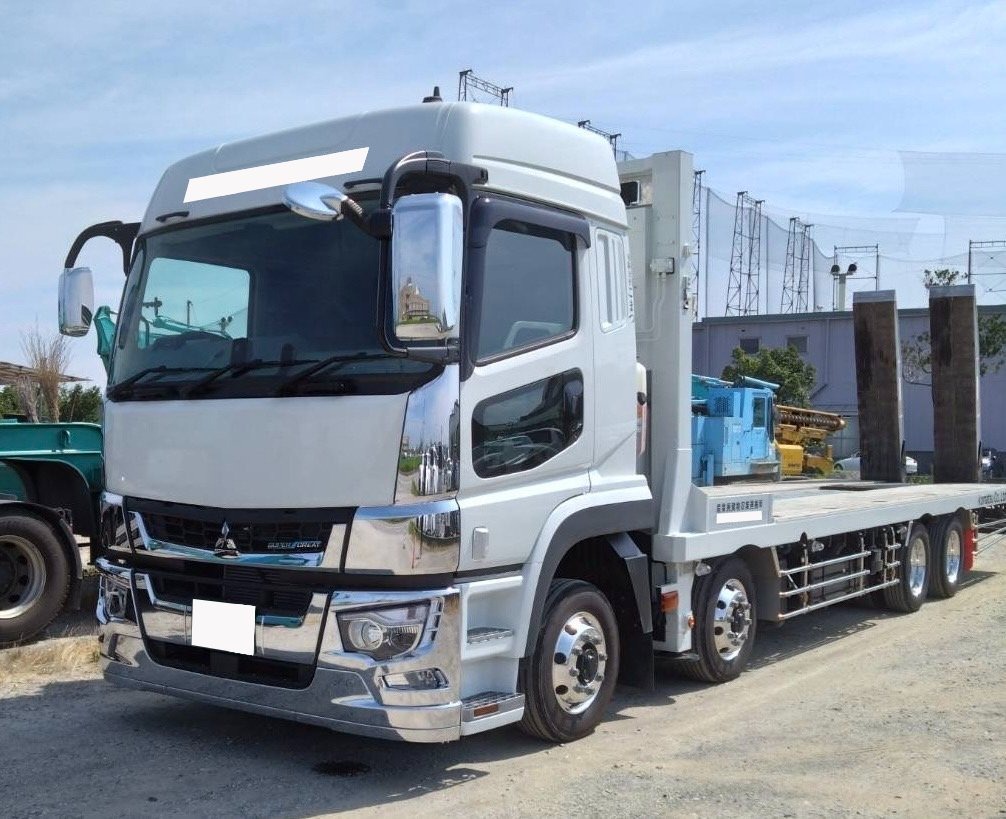 三菱 スーパーグレート 大型 車両重機運搬 セルフローダー