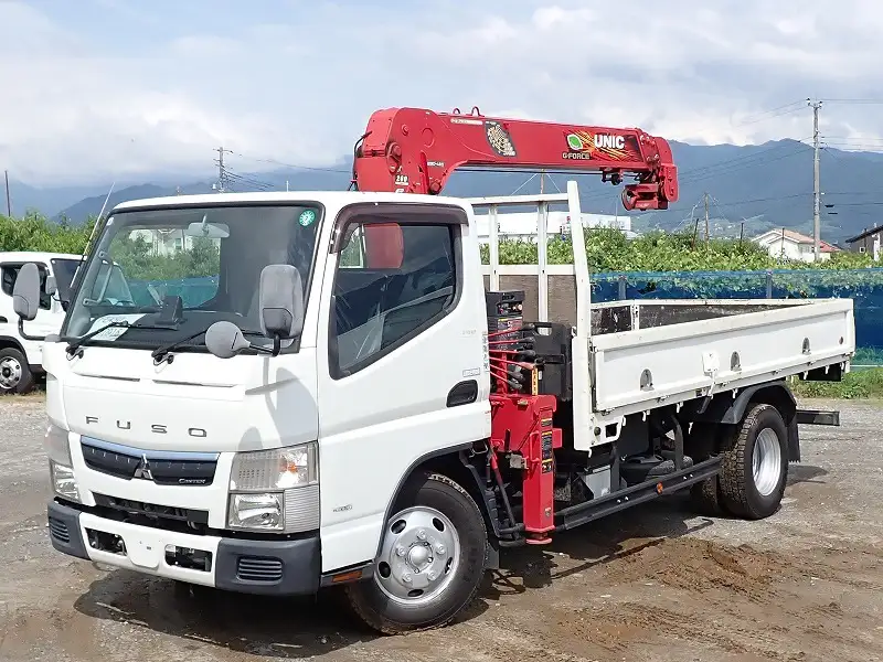 三菱 キャンター 小型 クレーン付 4段 ラジコンの中古トラック画像1