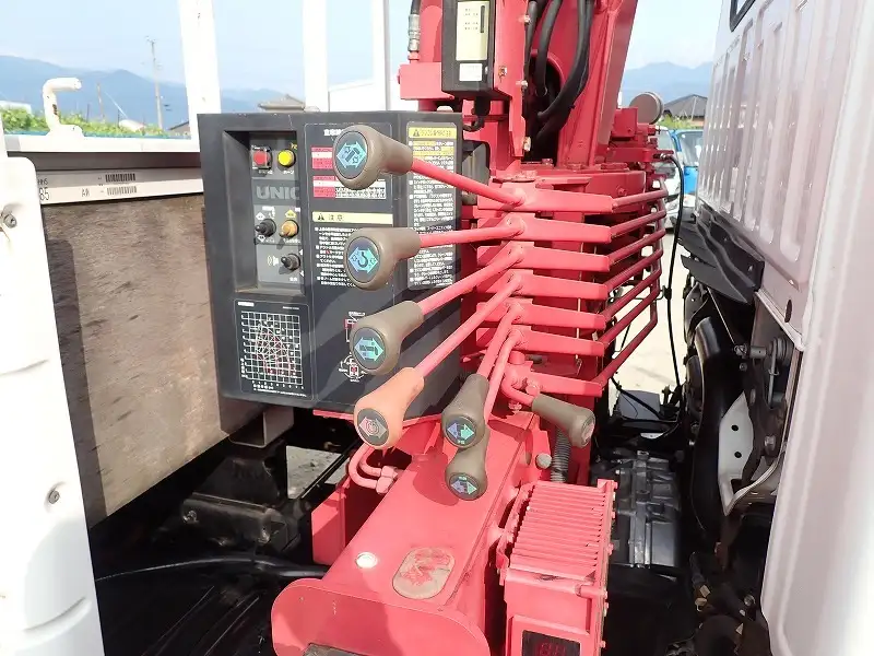日産 アトラス 小型 クレーン付 床鉄板 3段の中古トラック画像9