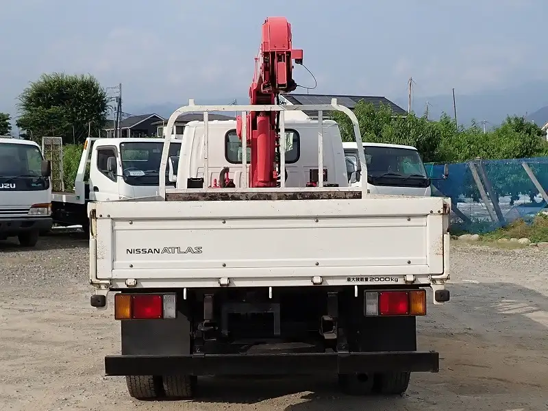 日産 アトラス 小型 クレーン付 床鉄板 3段の中古トラック画像4