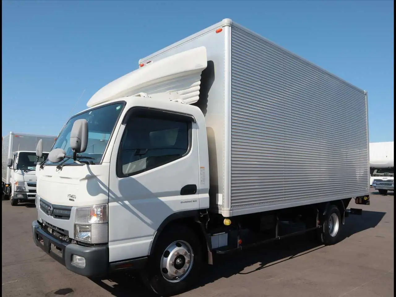 日産 アトラス 小型 アルミバン パワーゲート 床鉄板の中古トラック画像1