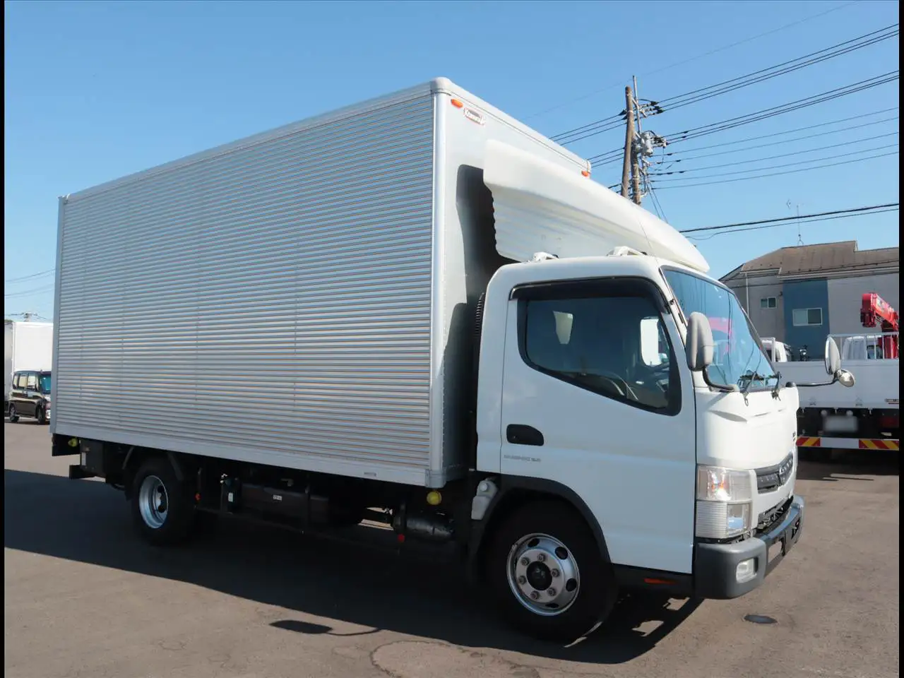 日産 アトラス 小型 アルミバン パワーゲート 床鉄板の中古トラック画像2