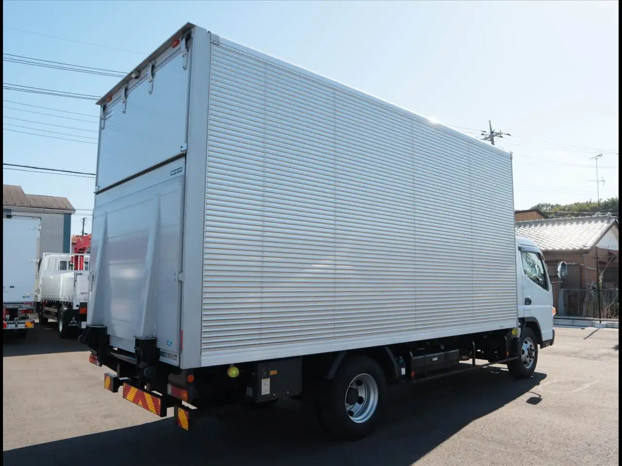 日産 アトラス 小型 アルミバン パワーゲート 床鉄板の中古トラック画像3