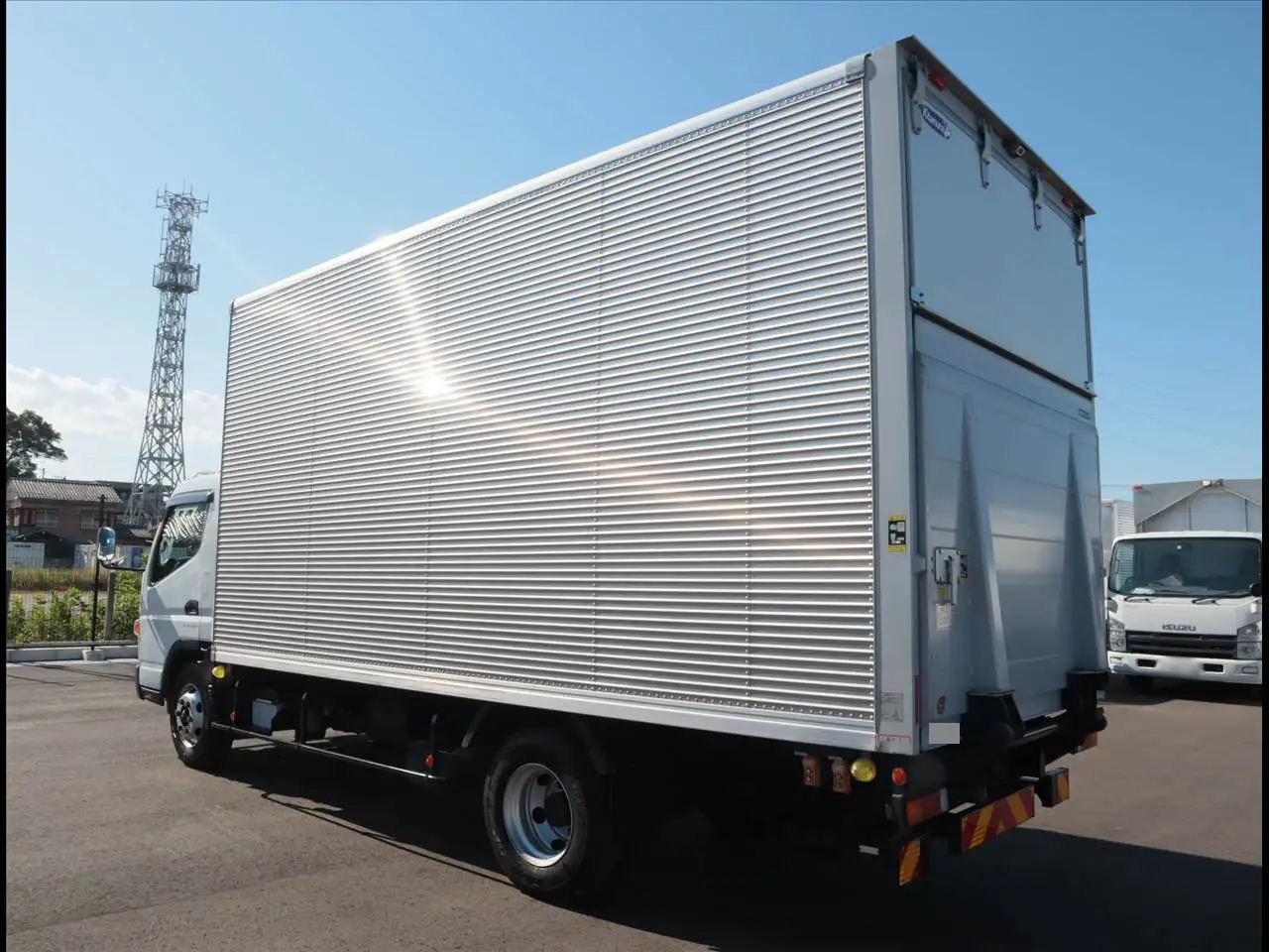 日産 アトラス 小型 アルミバン パワーゲート 床鉄板の中古トラック画像4