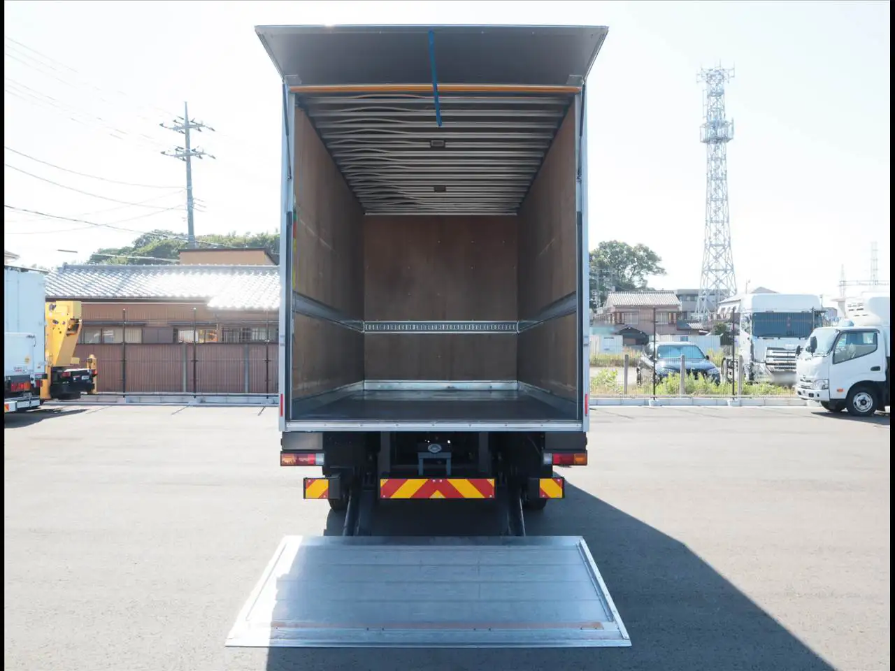 日産 アトラス 小型 アルミバン パワーゲート 床鉄板の中古トラック画像5