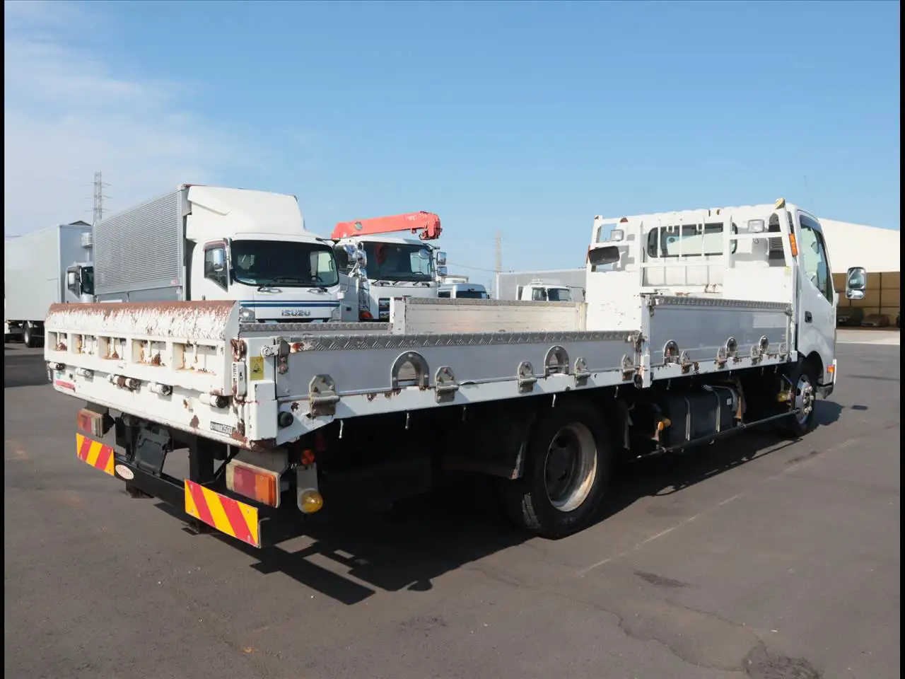日野 デュトロ 小型 車両重機運搬 ラジコン ウインチの中古トラック画像3
