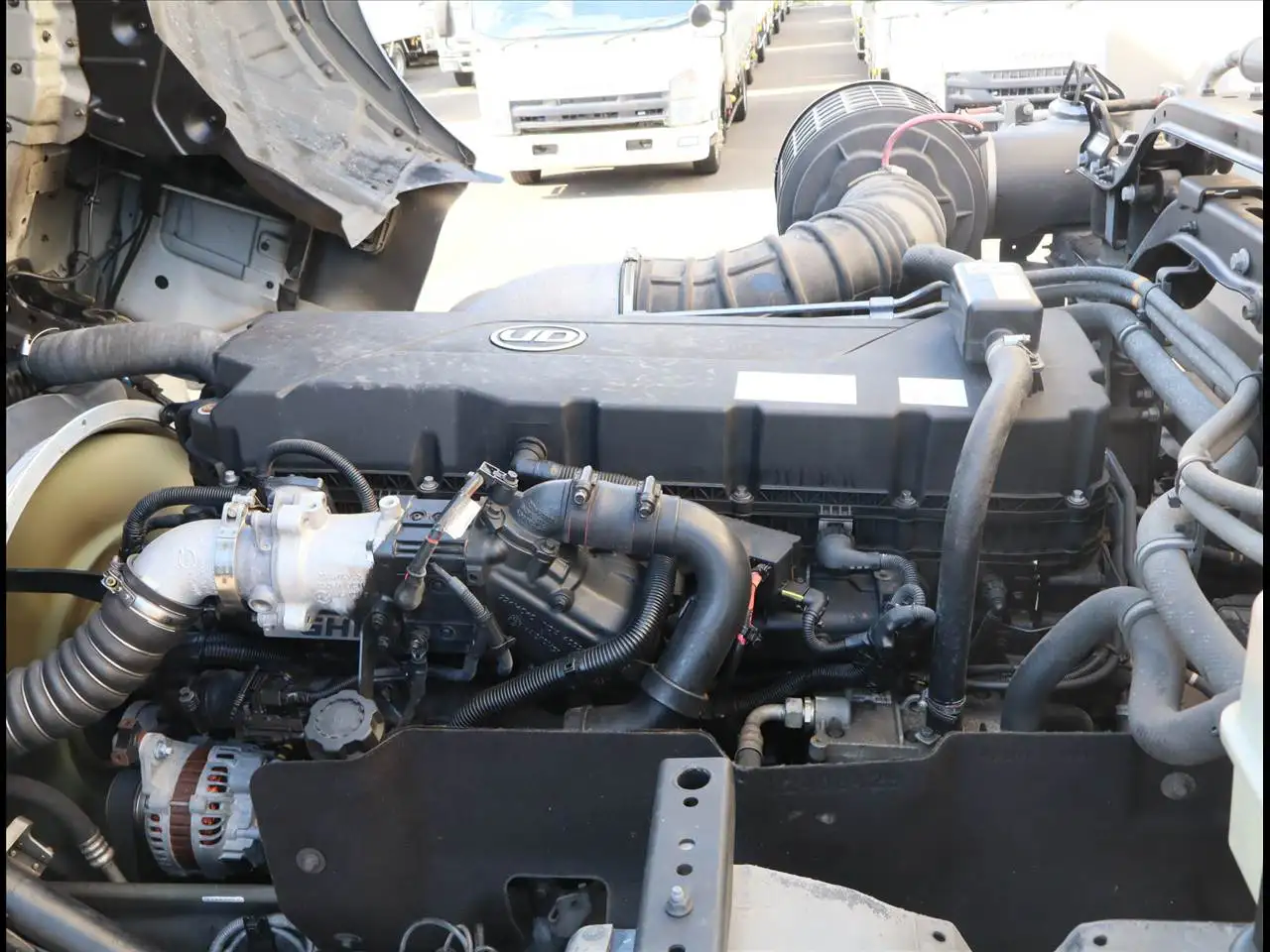 日産UD クオン 大型 ウイング 床鉄板 エアサスの中古トラック画像19