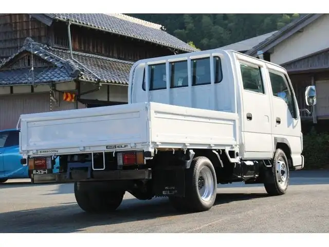 いすゞ エルフ 小型 平ボディ Wキャブ の中古トラック画像2