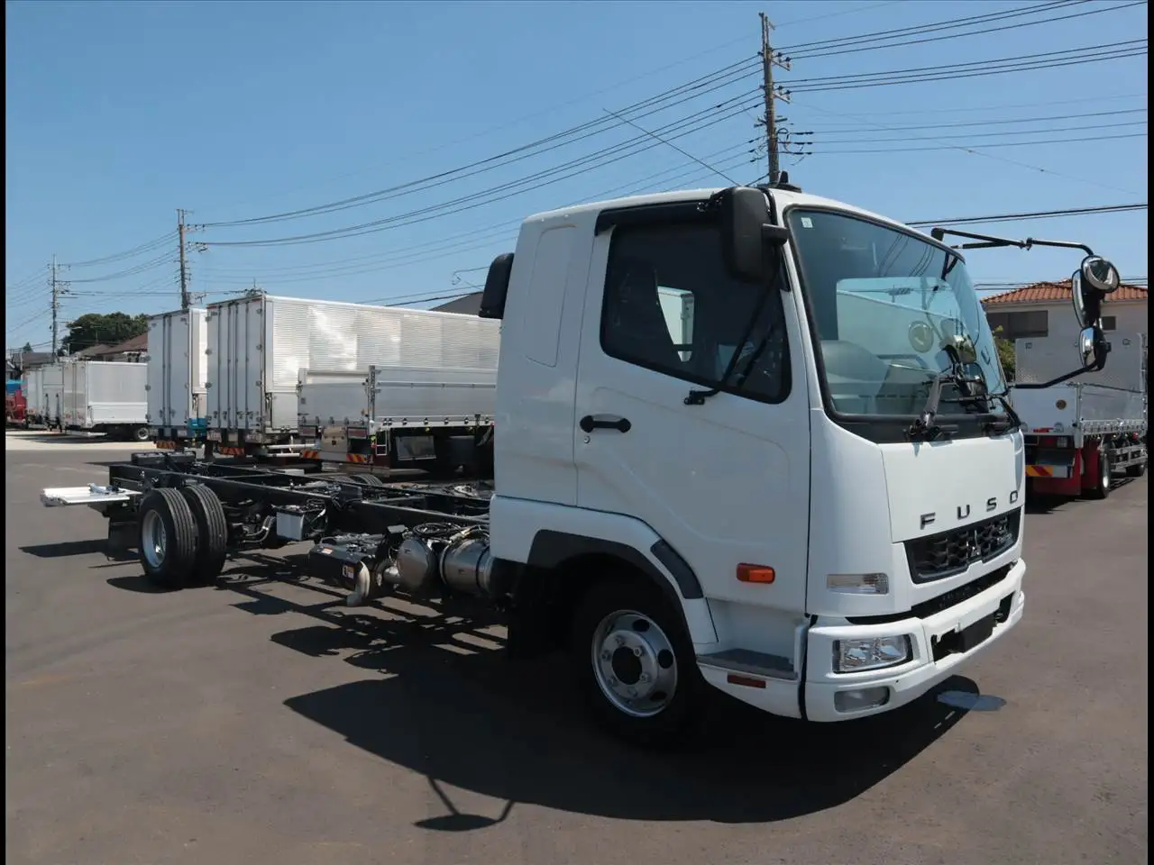 三菱 ファイター 中型/増トン シャーシ ベッド 2PG-FK62Nの中古トラック画像2