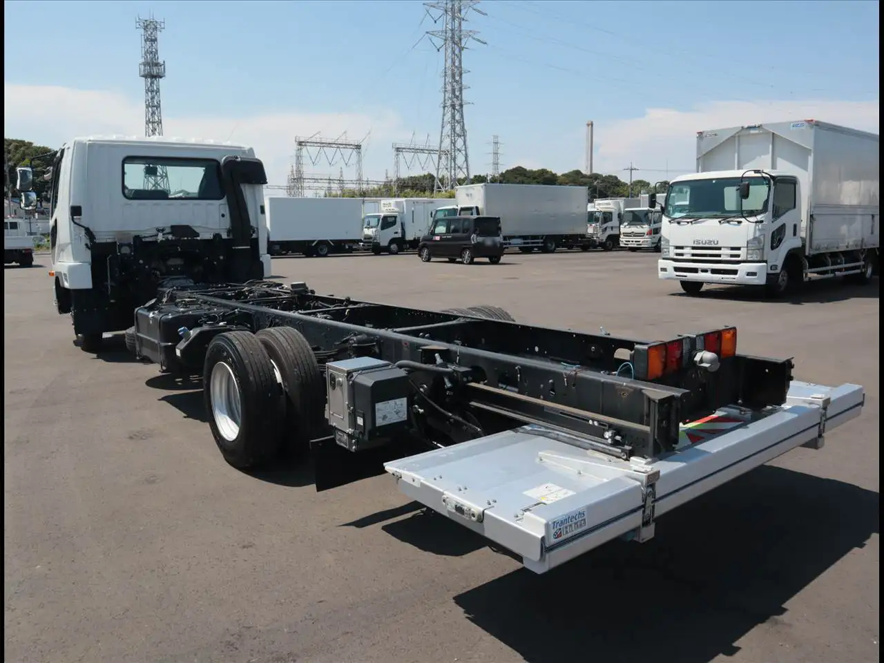 三菱 ファイター 中型/増トン シャーシ ベッド 2PG-FK62Nの中古トラック画像4