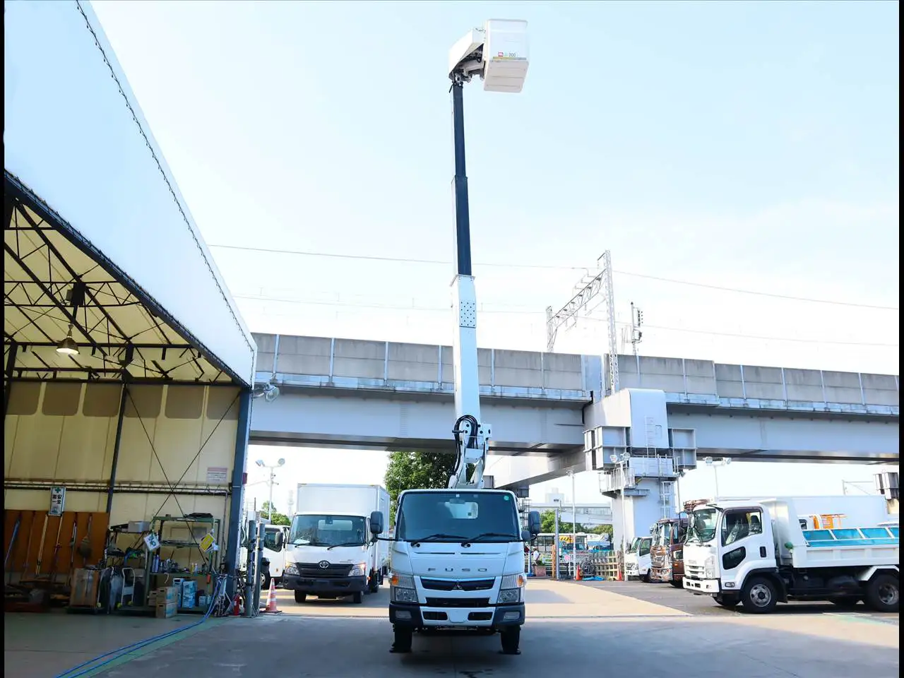 三菱 キャンター 小型 高所・建柱車 高所作業車 TPG-FEA50の中古トラック画像8