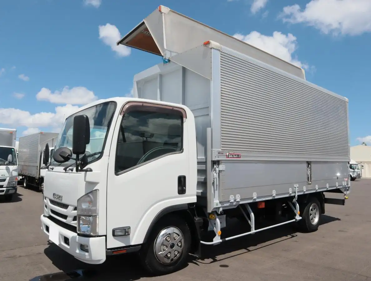 いすゞ エルフ 小型 ウイング TPG-NPR85AN H30の中古トラック画像1