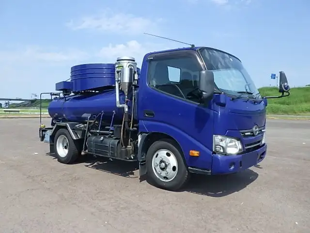 日野 デュトロ 小型 タンク車 バキューム TKG-XZU605Mの中古トラック画像2