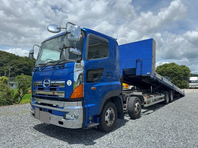 日野 プロフィア 大型 車両重機運搬 ウインチ ベッド の中古トラック【車両No.128244】