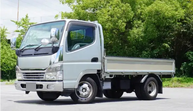 三菱 キャンター 小型 平ボディ KK-FB70ABX H15の中古トラック画像1