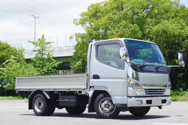 三菱 キャンター 小型 平ボディ KK-FB70ABX H15の中古トラック画像2