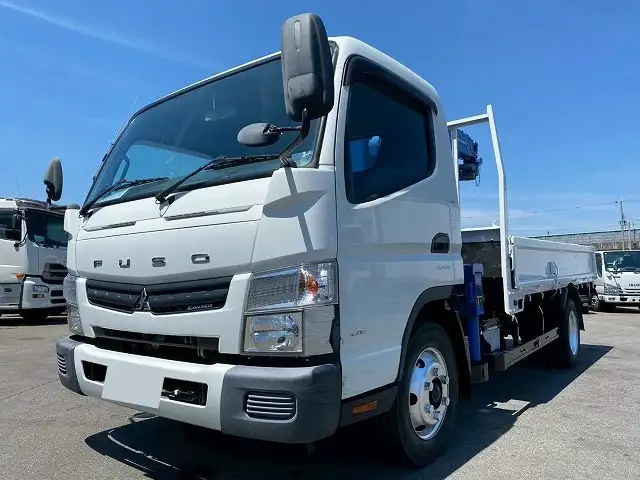 三菱 キャンター 小型 クレーン付 3段 ラジコン の中古トラック【車両No.194064】