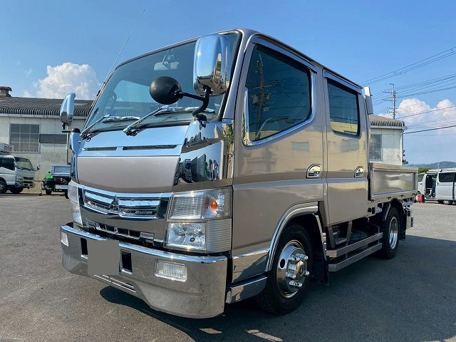 三菱 キャンター 小型 平ボディ アルミブロック カスタム の中古トラック【車両No.128923】