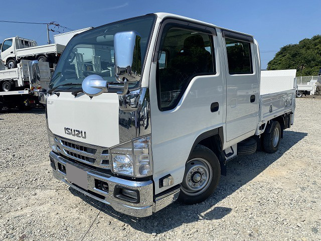 いすゞ エルフ 小型 平ボディ パワーゲート 床鉄板 の中古トラック【車両No.128037】