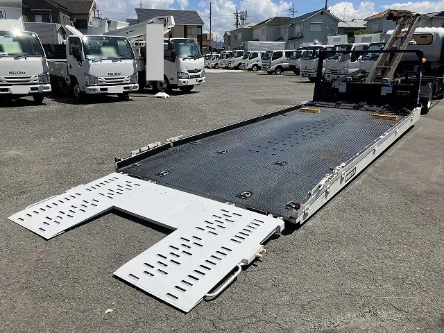 いすゞ エルフ 小型 車両重機運搬 ラジコン ウインチの中古トラック画像7