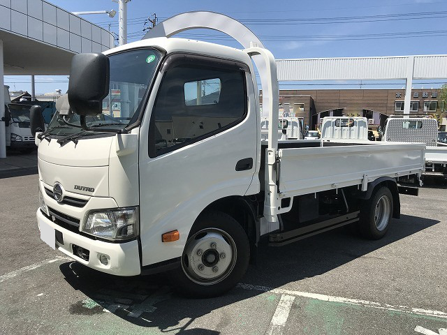日野 デュトロ 小型 平ボディ パワーゲート 床鉄板 の中古トラック【車両No.193823】