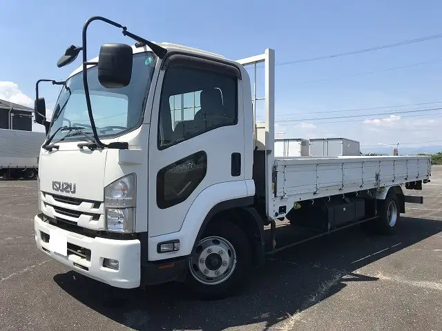 いすゞ フォワード 中型/増トン 平ボディ 床鉄板 TKG-FRR90S2の中古トラック画像1