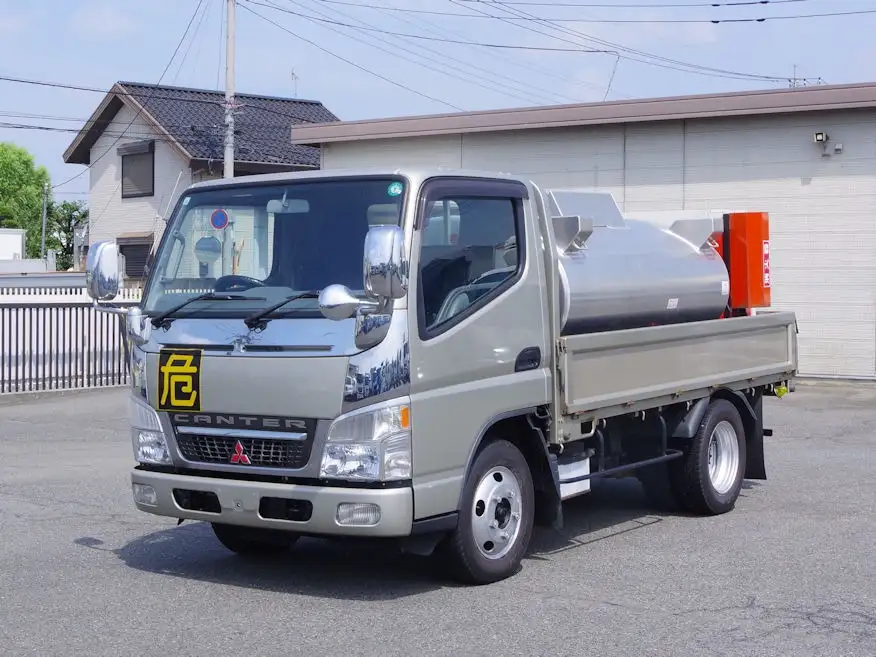 三菱 キャンター 小型 タンク車 ローリー PA-FG70DBの中古トラック画像1