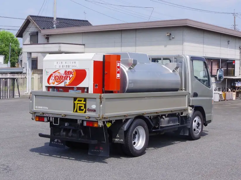 三菱 キャンター 小型 タンク車 ローリー PA-FG70DBの中古トラック画像3